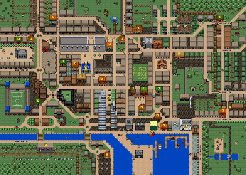 Illustration for article titled An Entire British Town Has Been Turned Into A Zelda Map